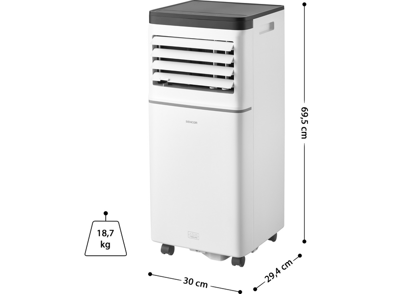 Sencor SAC MT7042C Mobilklíma, fehér