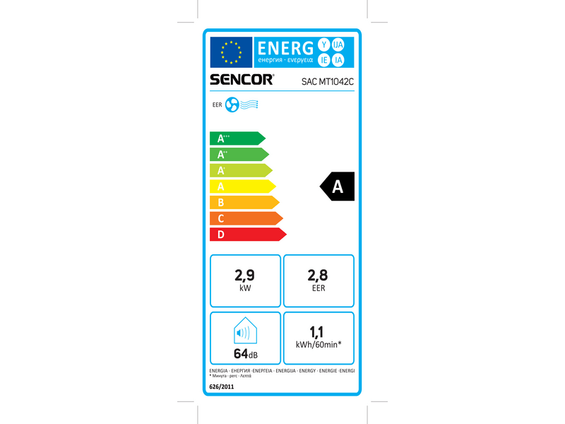 Sencor SAC MT1042C Mobil klíma