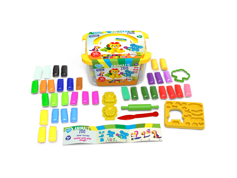 Okto Állatkertes gyurmaszett (41221)