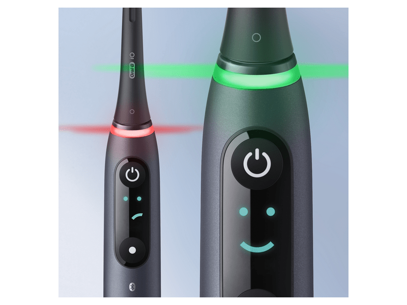 Oral-B iO8 Series Duo Elektromos fogkefe, fekete + fehér