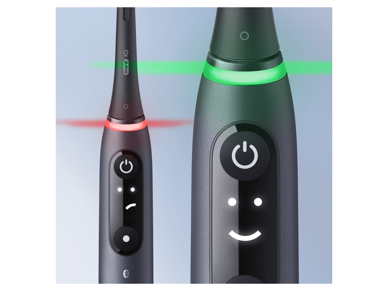 Oral-B iO7 DuoPack Elektromos fogkefe, fekete + fehér