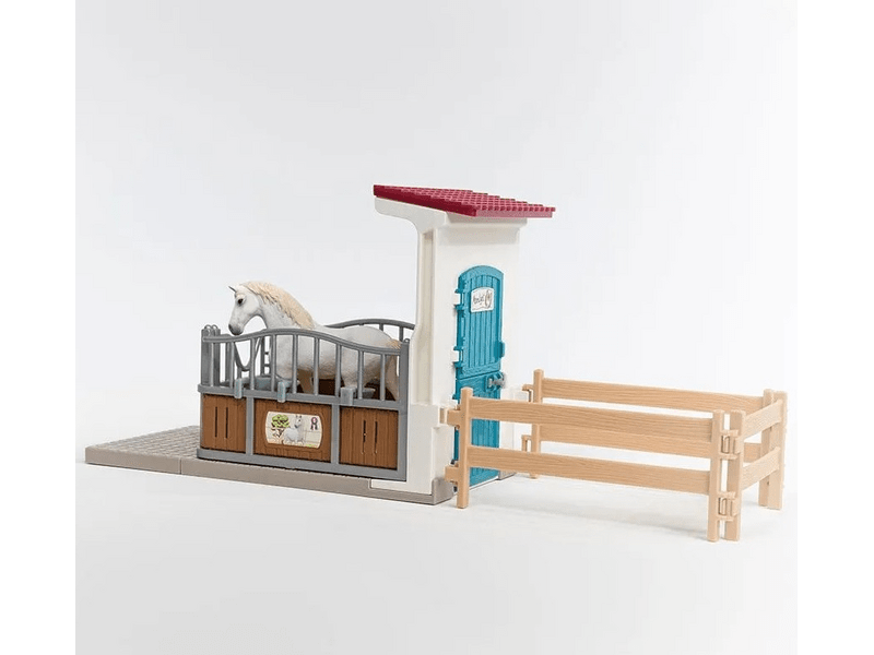 Schleich 42569 Horse Club Lóistálló játékszett