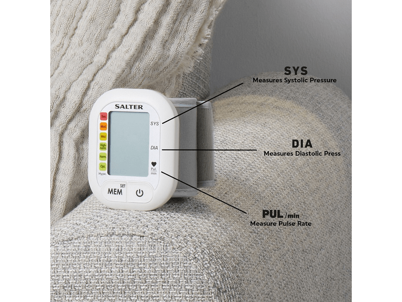 Salter BPW-9101-EU Automata csuklós vérnyomásmérő