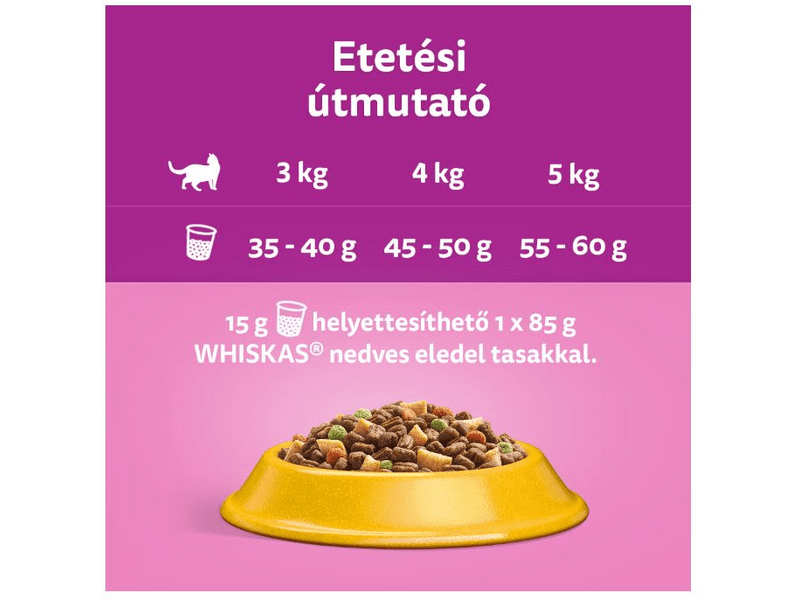 Whiskas Sterile száraz macskaeledel csirkével, 800g