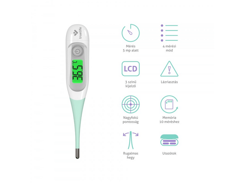 TrueLife Care T3 Digitális hőmérő