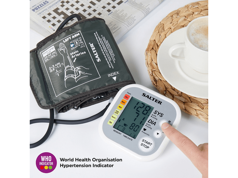 Salter BPA-9201-EU Automata felkaros vérnyomásmérő