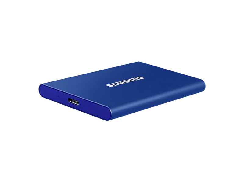 Samsung T7 MU-PC2T0H prijenosni SSD, USB 3.2, 2TB, plavi