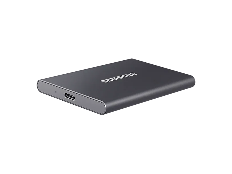 Samsung T7 MU-PC2T0K Hordozható SSD, USB 3.2, 2TB, Fekete