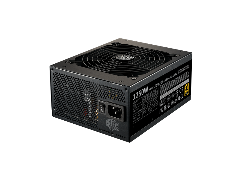 CoolerMaster 1250W,MWE Gold 1250,V2,Táp