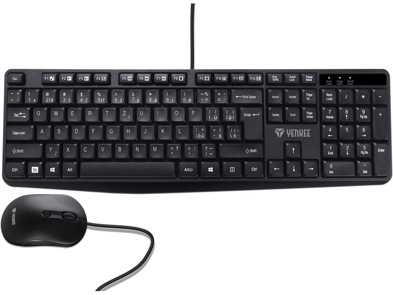 Yenkee Air YKM 1007HU Žičana tipkovnica + miš