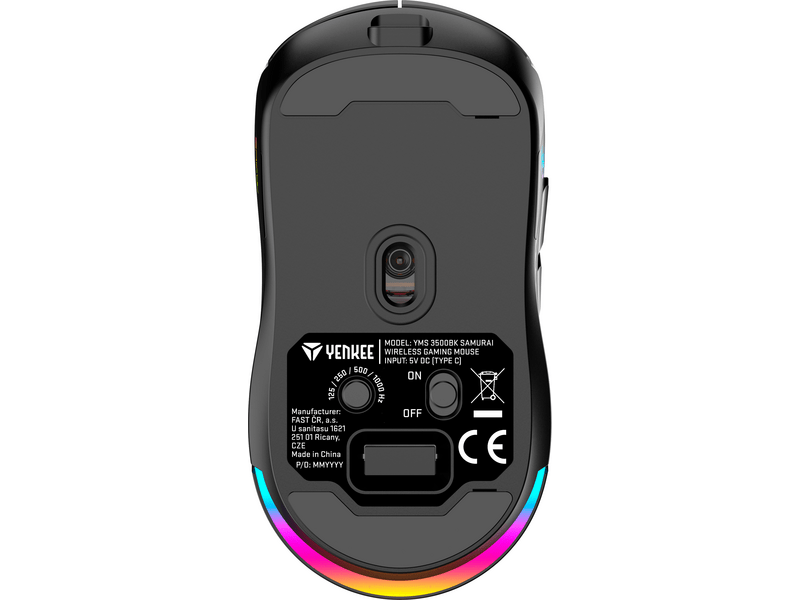 Yenkee SAMURAI YMS 3500BK WL Gamer egér