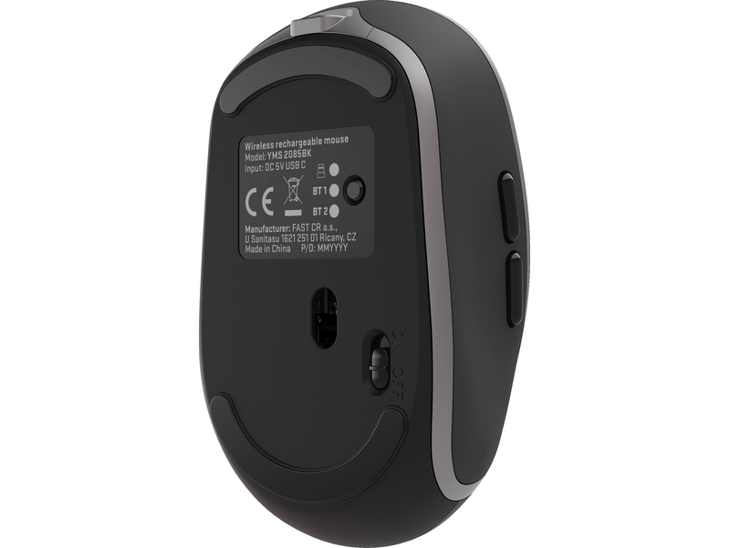 Yenkee YMS 2085 BK Noble dvostruki bežični miš, crni