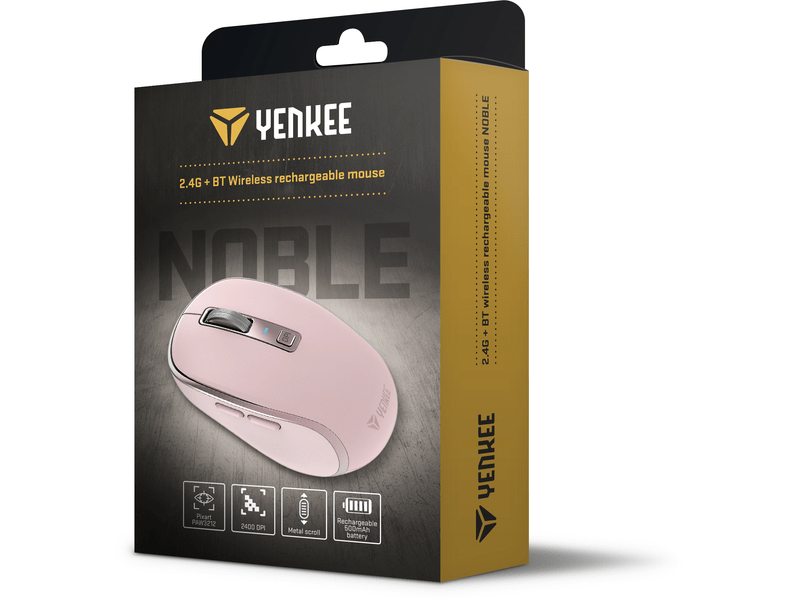 YENKEE YMS 2085PK Dual WL mouse NOBLE