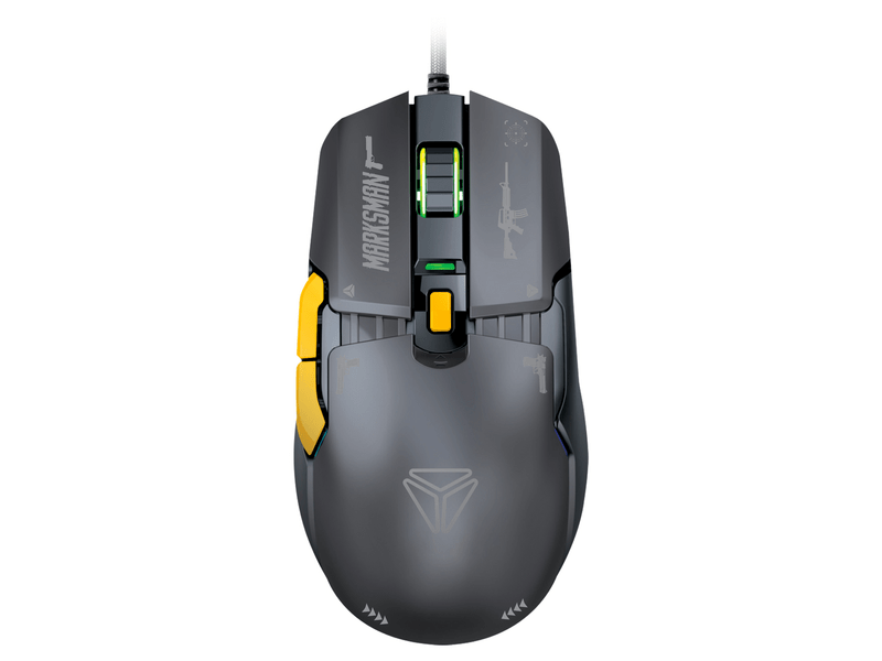 Yenkee YMS 3600BK Marksman Moduláris gamer egér, fekete