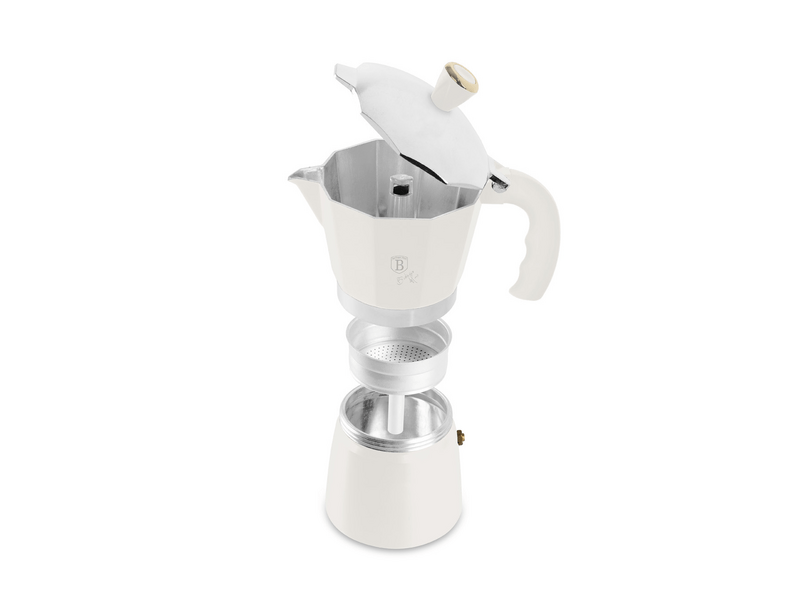 Berlinger Haus BH8571N Kotyogós kávéfőző,3 személyes, krém