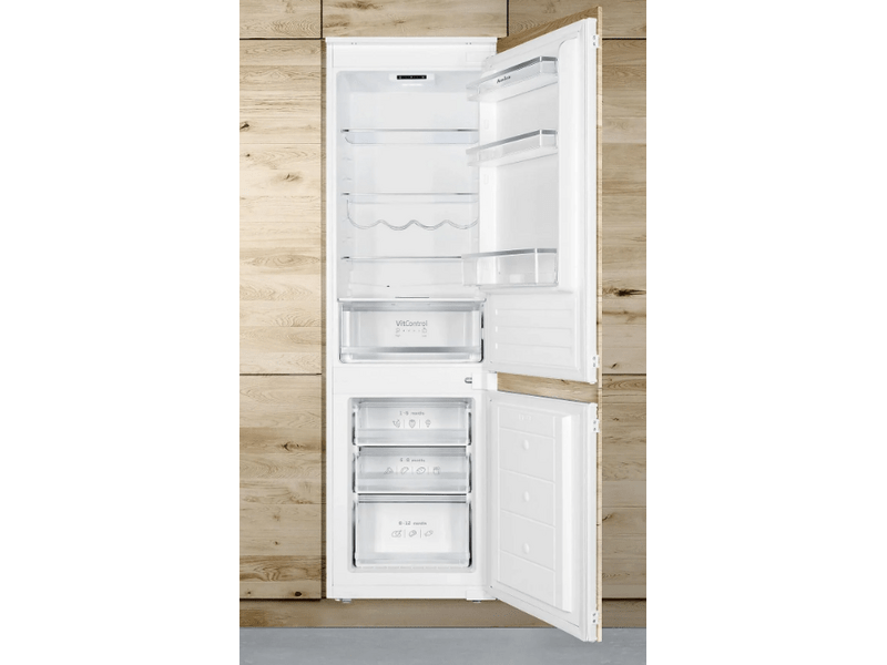 Amica BK3265.4UIAA Beépíthető alulfagyasztós hűtő