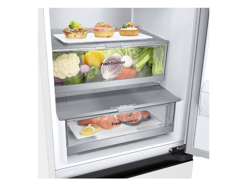 LG GBV7280CSW Alulfagyasztós kombinált hűtőszekrény