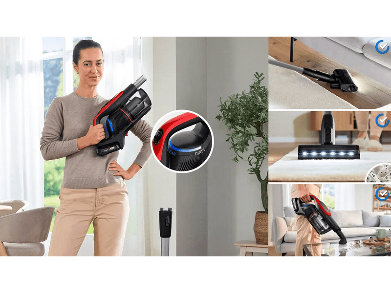 Bosch BBS931PET Unlimited 9 ProAnimal Vezeték nélküli porszívó