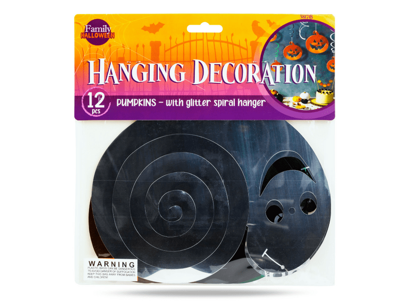 Family Halloween-i dekoráció szett - 12 darabos (58171B)