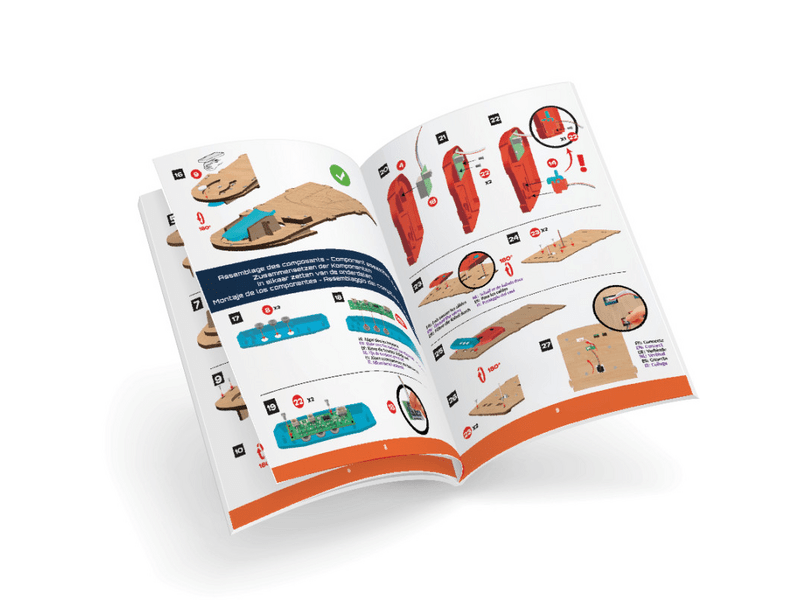 Buki 2151 Mini összeszerelhető elektronikus kosárpalánk