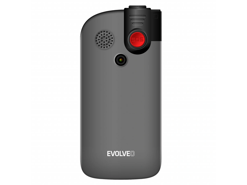 Evolveo EasyPhone FL nyomógombos mobiltelefon, ezüst (SGM EP-801-FLS)