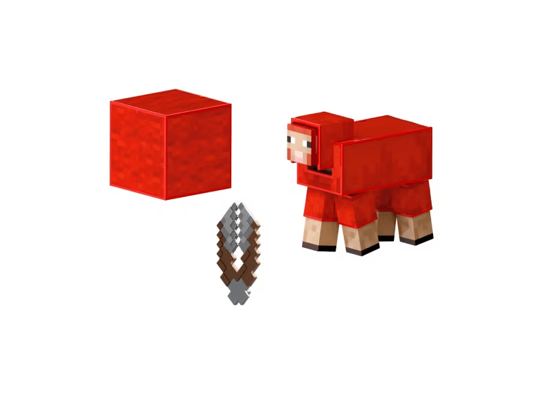 Mattel Minecraft Diamond Level Bárány figura (JCV22)