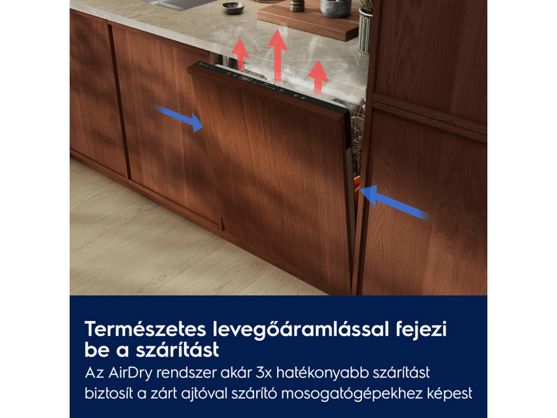 Electrolux E52LE110S Beépíthető mosogatógép