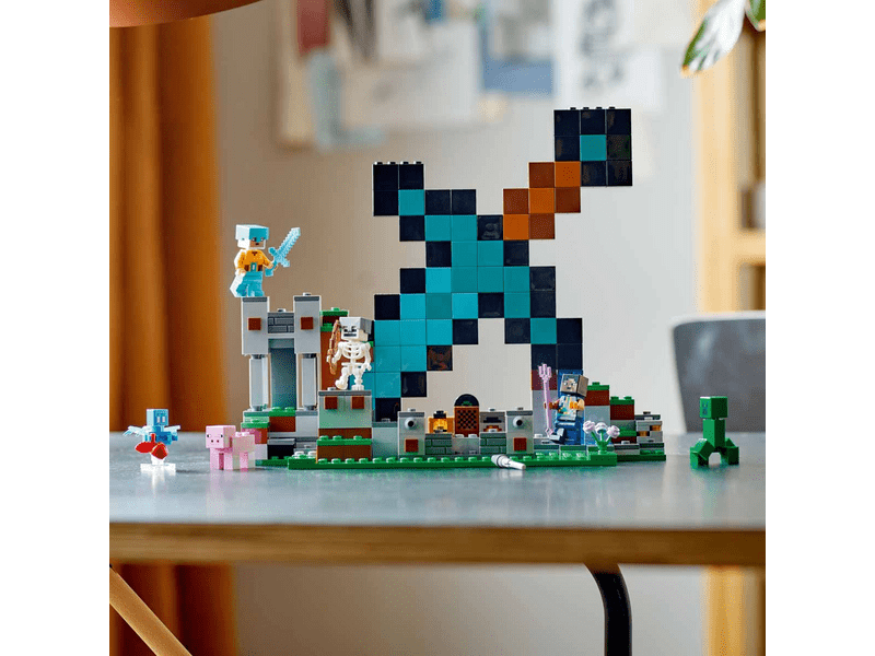 LEGO® Minecraft A kardos erődítmény (21244)