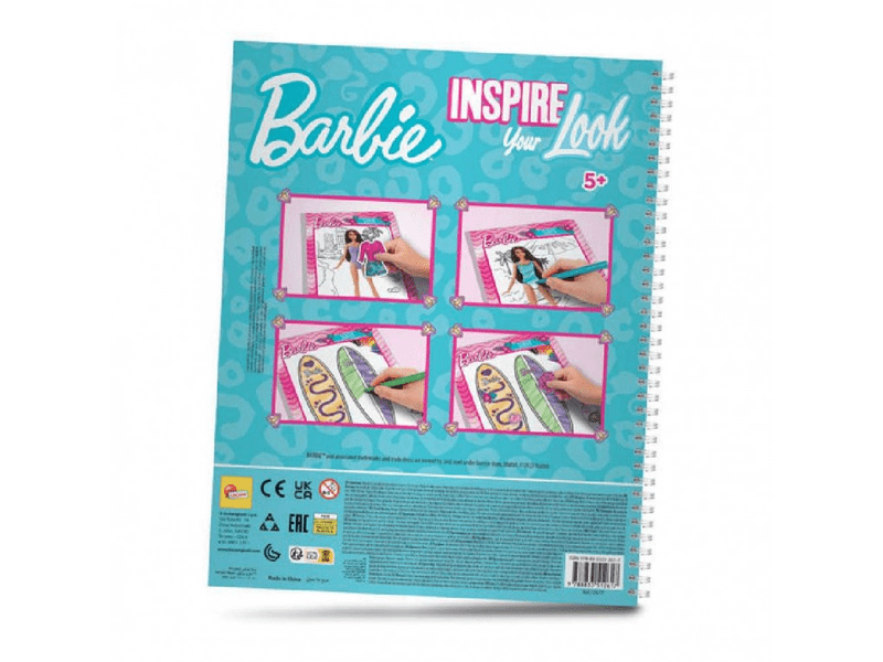Barbie skicirka modne dizajnerice - Inspirirajte svoj izgled (12617)