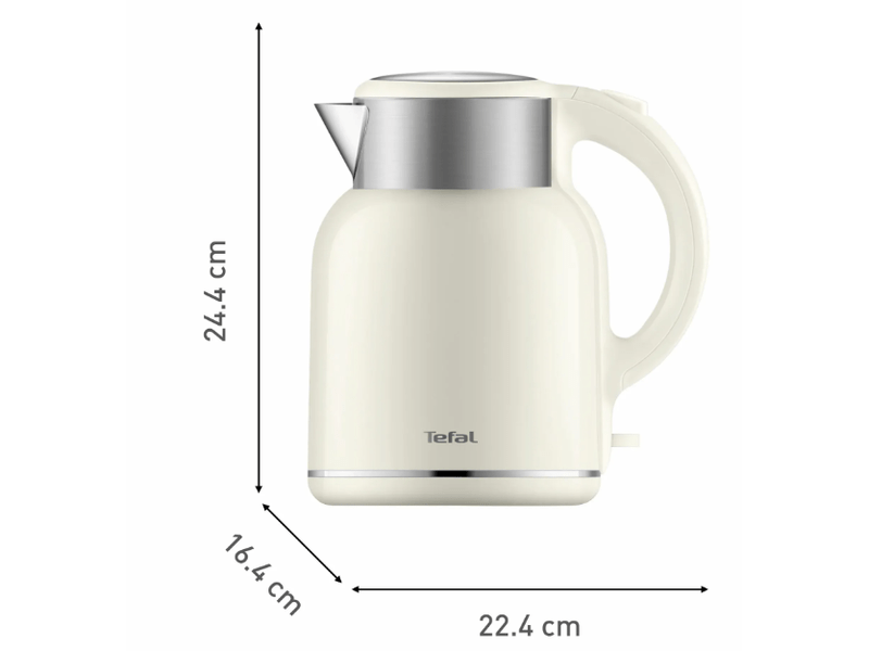 Thermo Protect vízforraló, fehér, 1.9L