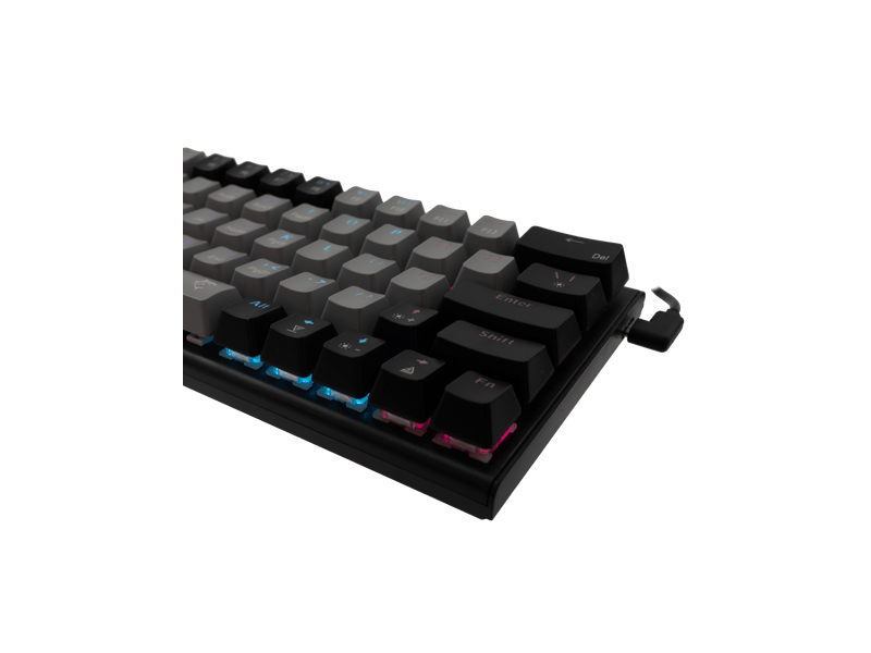 White Shark WAKIZASHI GK-2711 Mechanikus gamer billentyűzet - US