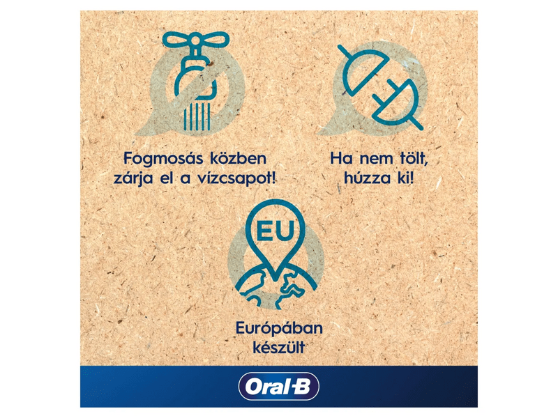 Oral-B D103 Vitality elektromos fogkefe, fekete