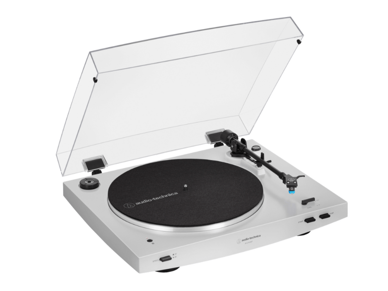 Audio-Technika AT-LP3XBTWH Automatikus, Bluetooth® lemezjátszó, fehér