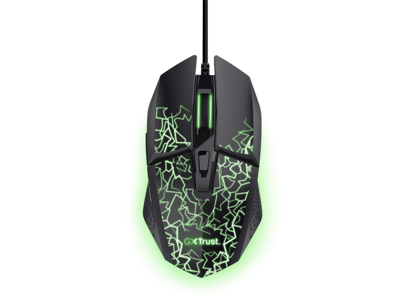 Trust GXT 113 Felox Gaming egér, fekete (25749)