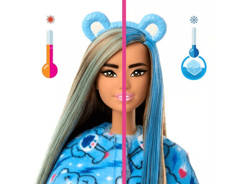 Barbie: Cutie Reveal Gondos bocsok baba - Morcika (JCN96)