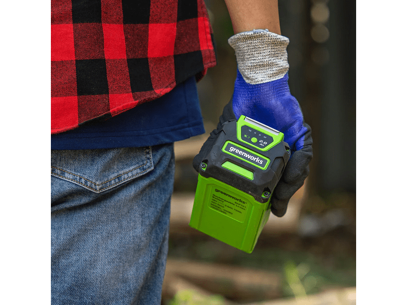 Greenworks 40V 2Ah baterija, set punjača (GWGSK40B2)