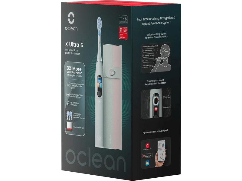 Oclean X Ultra S električna četkica za zube, zelena