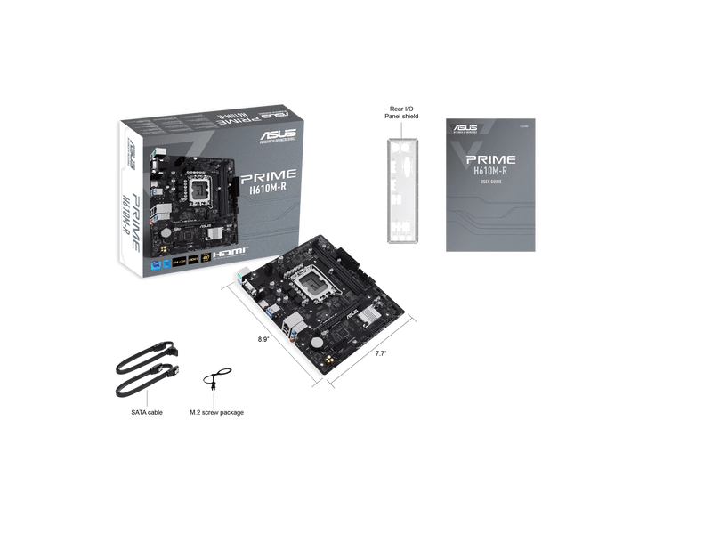 Asus PRIME H610M-R-SI LGA 1700 mATX Alaplap