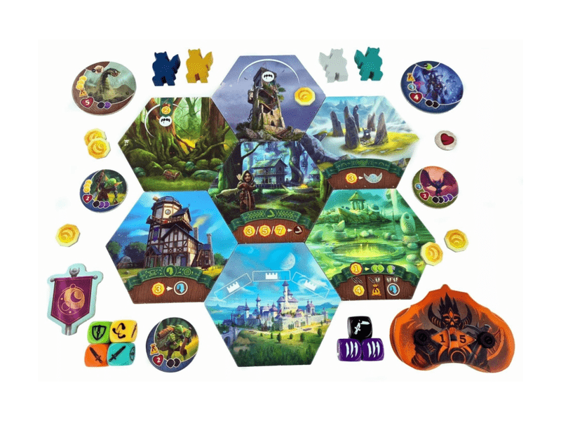 Avel védelmezői társasjáték (REB 32253)