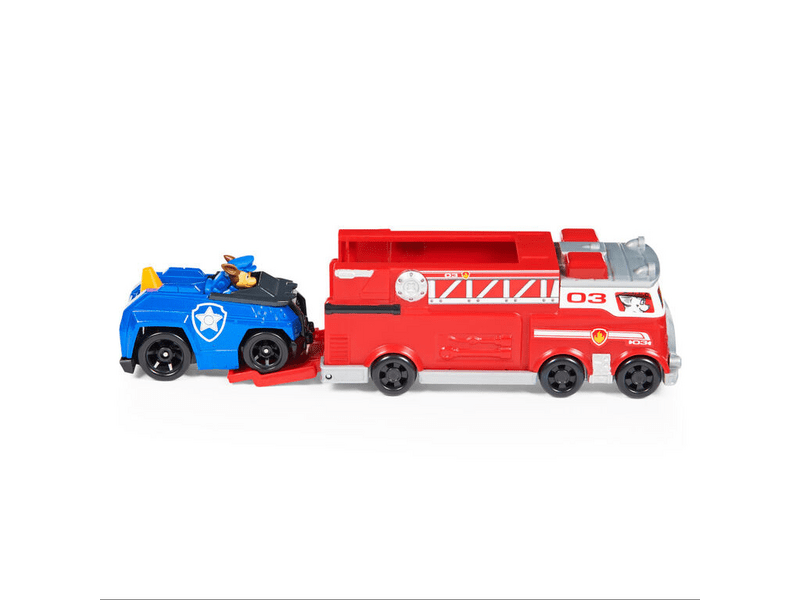 Mancs Őrjárat: Fém tűzoltó autó és Chase terepjárója (6063231)
