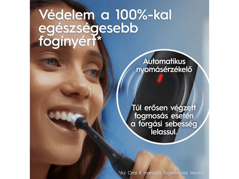 Oral-B iO 2 Elektromos fogkefe, éjfekete (80816647)