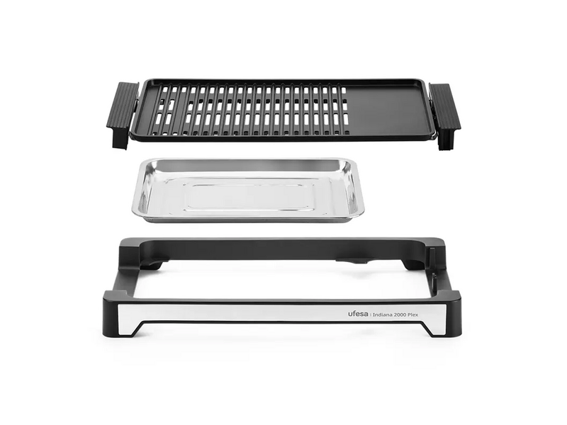 Ufesa Indiana 2000 Plex asztali grill (INDI-2000P)