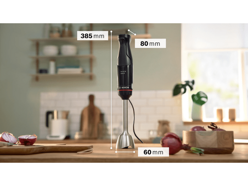 Bosch MSM4B6V2 Series 4 ErgoMaster Botmixer, fekete