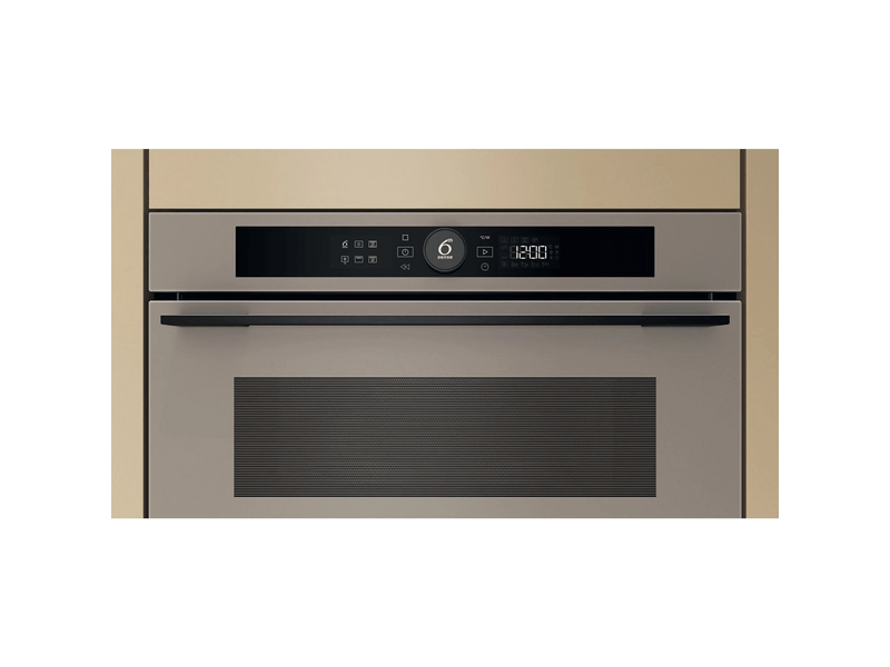 Whirlpool WMD54MBG Beépíthető mikrohullámú sütő, szatén