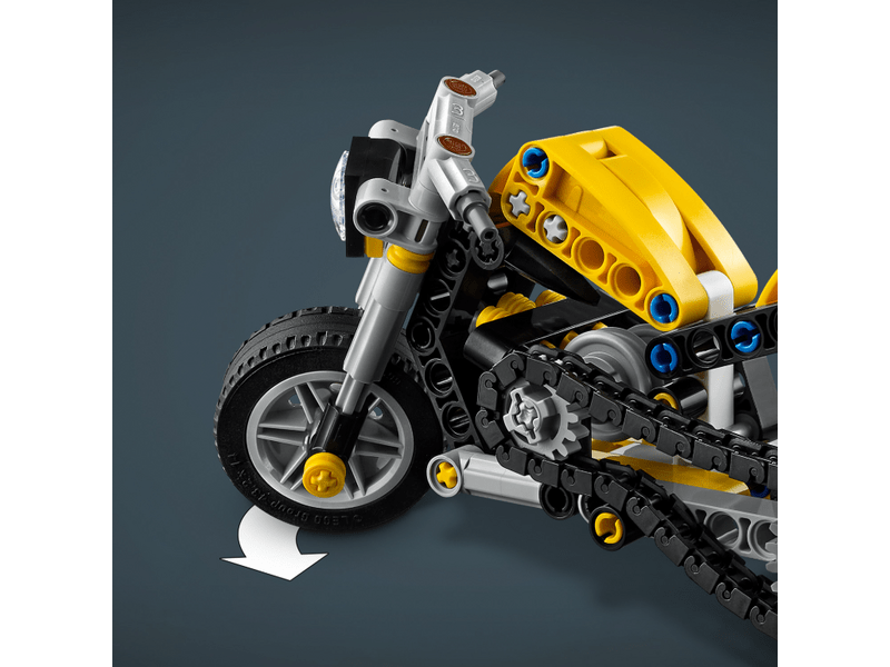 LEGO® Technic Sárga motorkerékpár (42225)