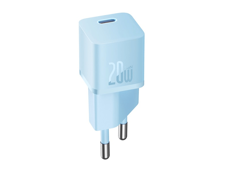 Baseus GaN5 Mini hálózati gyorstöltő, kék (CCGN050103)