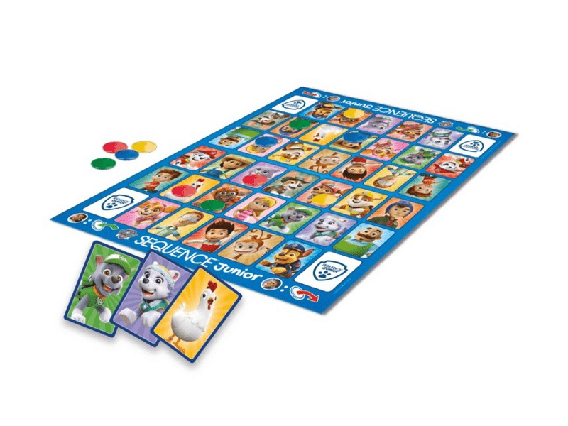 Sequence Junior társasjáték, Mancs Őrjárat kiadás (935482)