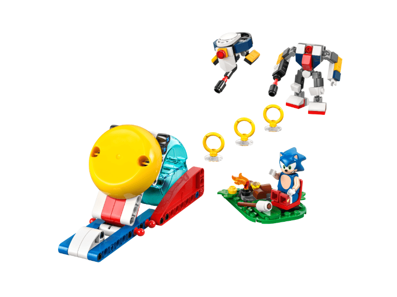 LEGO® Sonic the Hedgehog™: Sonicova bitka uz logorsku vatru (77001)