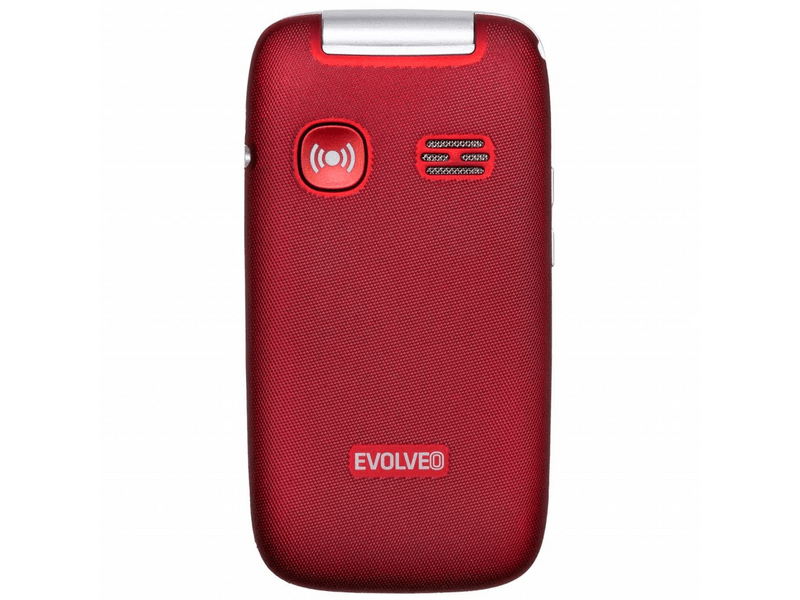Evolveo EasyPhone FS EP771 Nyomógombos mobiltelefon, piros
