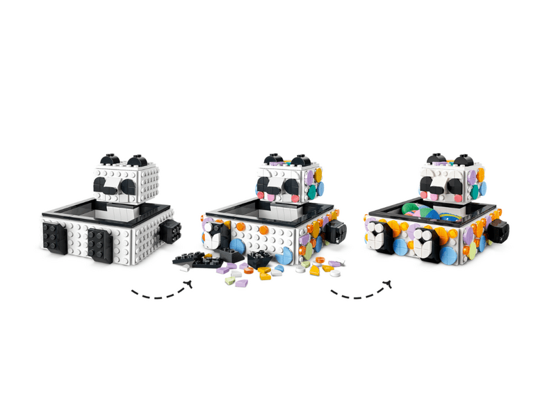 LEGO® DOTS Cuki pandás tálca (41959)